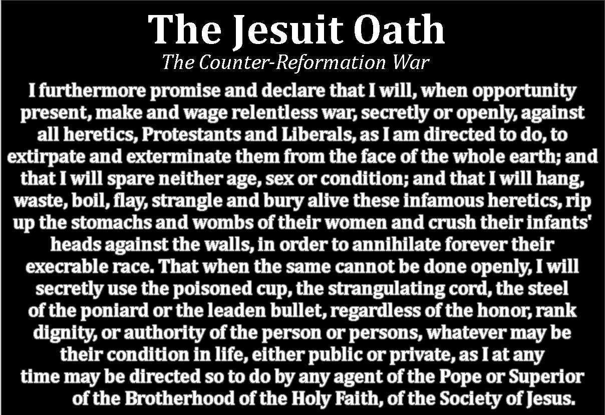 jesuit oath
